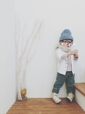 oookatekiyoooさん(キッズ・90cm)の冬コーディネート