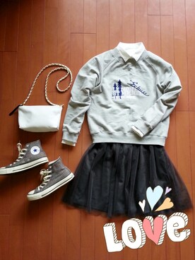 *kumiko*さん（レディース・157cm）の冬コーディネート