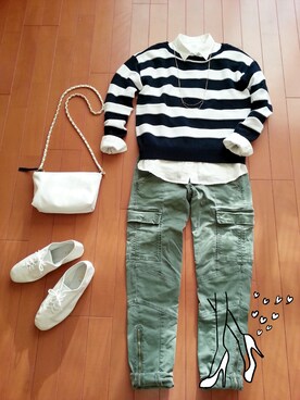 *kumiko*さん（レディース・157cm）の春コーディネート