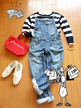 *kumiko*さん（レディース・157cm）の春コーディネート