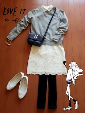 *kumiko*さん（レディース・157cm）の春コーディネート