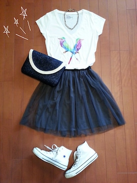 *kumiko*さん（レディース・157cm）の春コーディネート