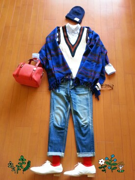 *kumiko*さん（レディース・157cm）の秋コーディネート