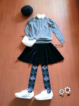 *kumiko*さん（レディース・157cm）の秋コーディネート