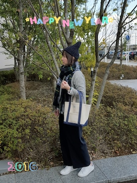 *kumiko*さん（レディース・157cm）の冬コーディネート