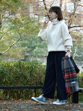 *kumiko*さん（レディース・157cm）の秋コーディネート