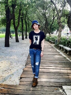 卵卵さんのコーディネート