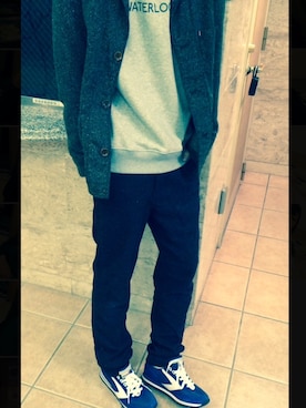 「スエット」｜ダイさん（メンズ・175cm）の冬コーディネート