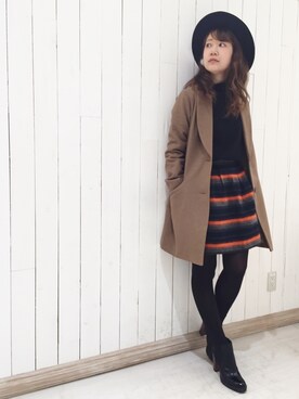 ikegaya aoiさん（レディース・163cm）の秋コーディネート