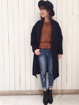 ikegaya aoiさん（レディース・163cm）の秋コーディネート