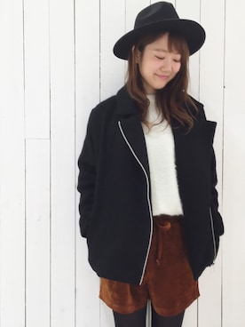 ikegaya aoiさん（レディース・163cm）の冬コーディネート