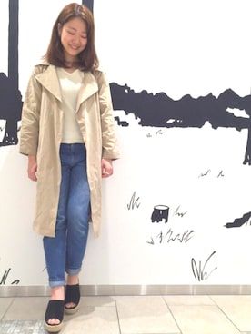 ikegaya aoiさん（レディース・163cm）の春コーディネート