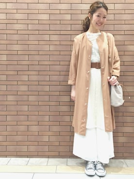 ikegaya aoiさん（レディース・163cm）の春コーディネート