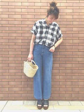 ikegaya aoiさん（レディース・163cm）の春コーディネート