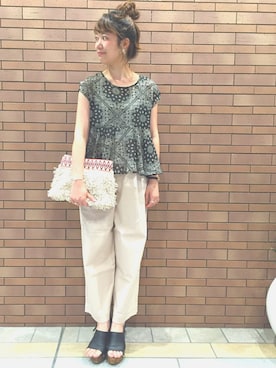 ikegaya aoiさん（レディース・163cm）の夏コーディネート