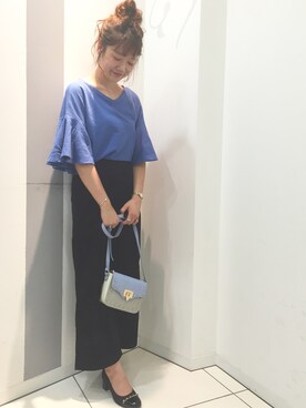 ikegaya aoiさん（レディース・163cm）の夏コーディネート