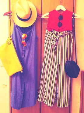 Nさん（レディース・157cm）の夏コーディネート