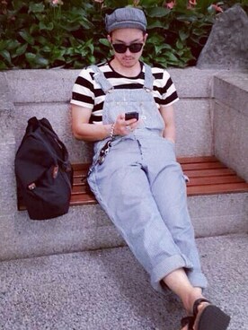 Hanbyeol Kangさん（メンズ・180cm）の夏コーディネート