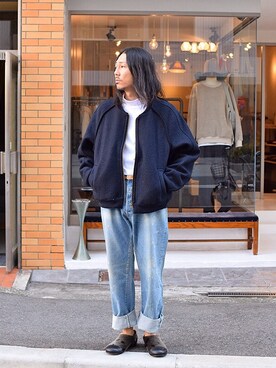 「MSGM（エムエスジーエム）のアイテム（シャツ/ブラウス）」を使った、Wallace & Murronさん（メンズ・174cm）の秋コーディネート