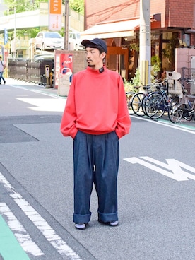 「Essay」｜Wallace & Murronさん（メンズ・180cm）の秋コーディネート