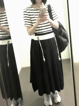 「initial（イニシャル）のアイテム（ワンピース/ドレス）」を使った、sunnypatさん（レディース・155cm）の春コーディネート