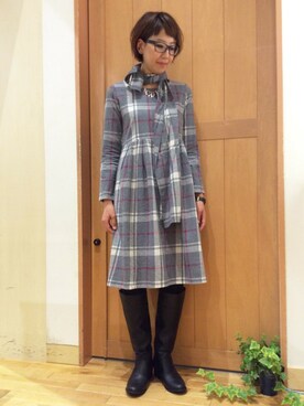 YOKOさん（レディース・169cm）の冬コーディネート