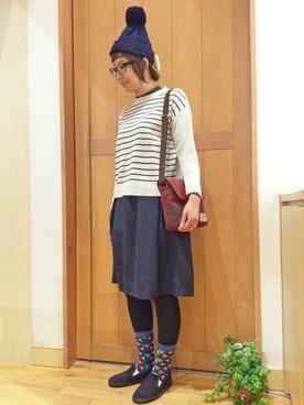 YOKOさん（レディース・169cm）の冬コーディネート