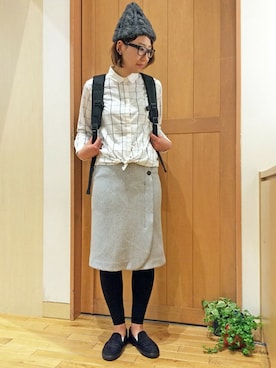 YOKOさん（レディース・169cm）の冬コーディネート