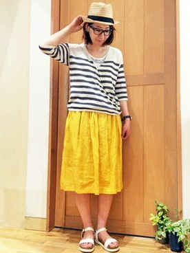 YOKOさん（レディース・169cm）の春コーディネート