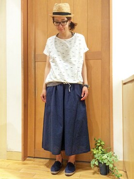 YOKOさん（レディース・169cm）の夏コーディネート