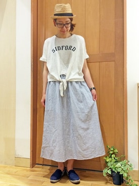 YOKOさん（レディース・169cm）の夏コーディネート