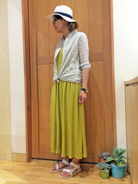 YOKOさん（レディース・169cm）の夏コーディネート