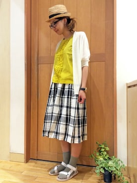 YOKOさん（レディース・169cm）の夏コーディネート