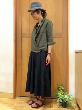 YOKOさん（レディース・169cm）の夏コーディネート