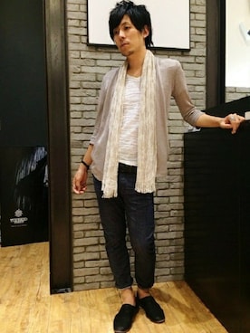 inoueさん（メンズ・182cm）の夏コーディネート