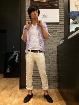 inoueさん（メンズ・182cm）の夏コーディネート