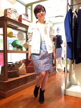 「io（イオ）のアイテム」を使った、DAIさん（レディース・154cm）の冬コーディネート