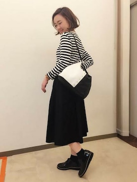 「3wayバッグ」｜Ｖ博多阪急さん（レディース・158cm）の春コーディネート