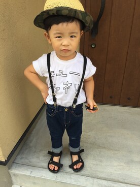 mumuさん（キッズ・90cm）の夏コーディネート