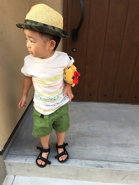 mumuさん（キッズ・90cm）の夏コーディネート