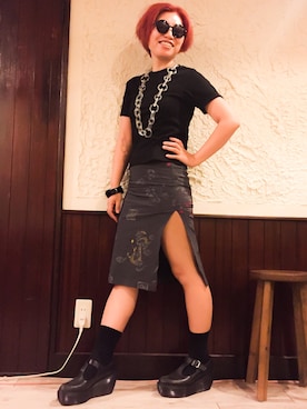 「RAMPAGE（ランページ）のアイテム」を使った、Miho Imodaさん（レディース・158cm）の秋コーディネート