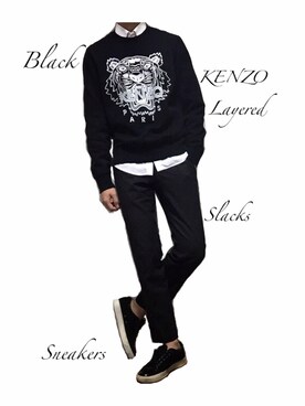 시현さん（メンズ・174cm）の冬コーディネート