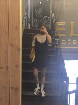「mixxmixのアイテム（その他トップス）」を使った、sopiさん（レディース・165cm）の夏コーディネート