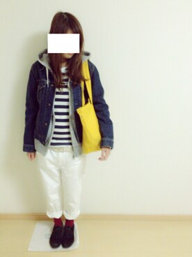「Y's（ワイズ）のアイテム（パンプス）」を使った、ちぇさん（レディース・160cm）の秋コーディネート