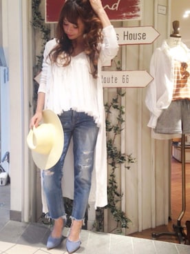 ericaさん（レディース・157cm）の夏コーディネート