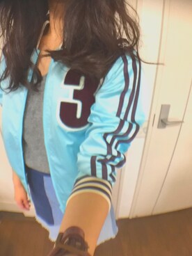 「アイテム（バングル/リストバンド）」を使った、<3さん（レディース・163cm・20代）の春コーディネート