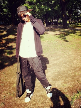 「RICK OWENS DRKSHDW」｜N.Aさん（メンズ・178cm）の春コーディネート