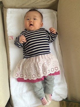 erikoさん(キッズ・70cm)の春コーディネート