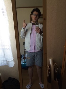 「ボウタイ」｜k-RLXさん（メンズ・172cm）の春コーディネート