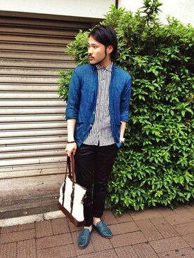 PAPASOLTさん（メンズ・171cm）の夏コーディネート